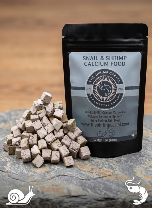 Snail and Shrimp Calcium Food. 50 grams