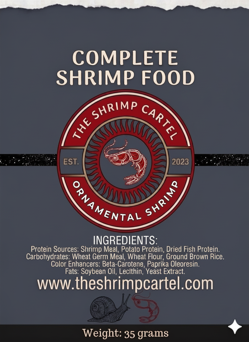 Complete Shrimp Food. 35 grams